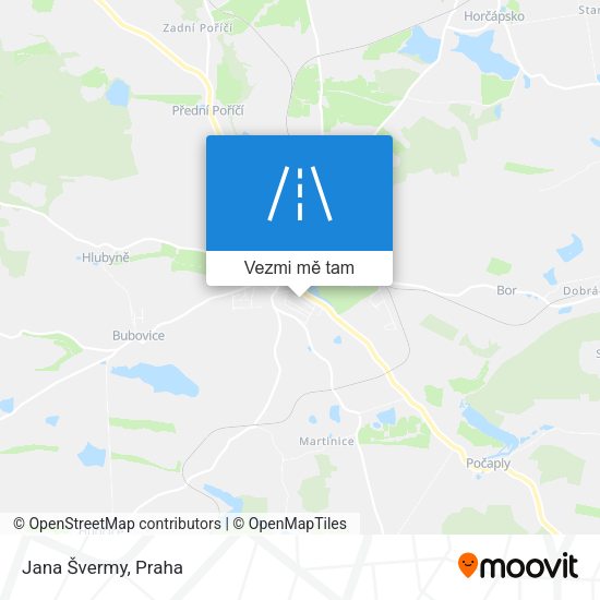 Jana Švermy mapa