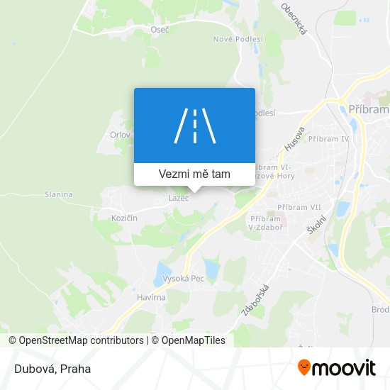 Dubová mapa