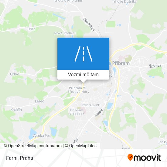 Farní mapa