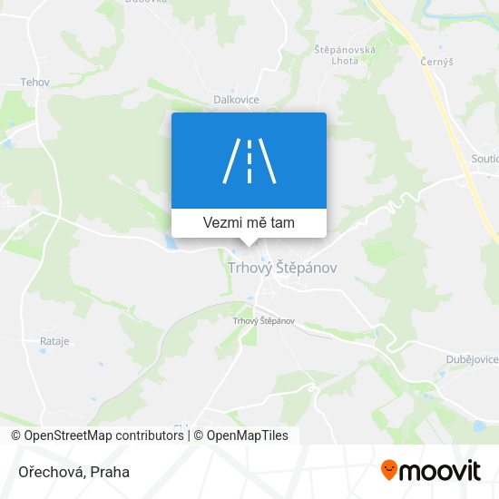 Ořechová mapa