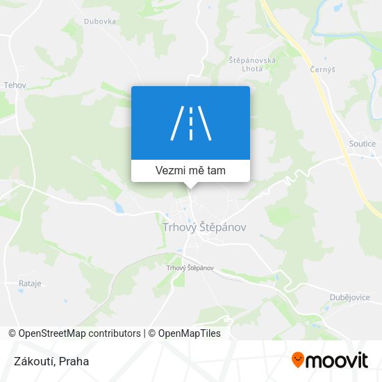 Zákoutí mapa