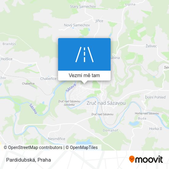 Pardidubská mapa