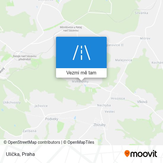 Ulička mapa