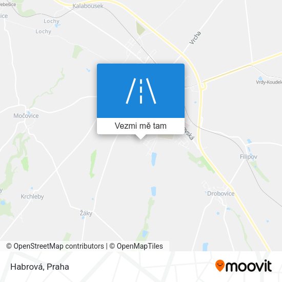Habrová mapa