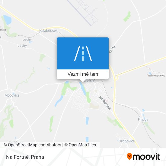 Na Fortně mapa