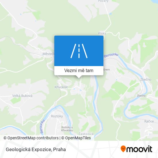 Geologická Expozice mapa