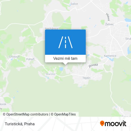 Turistická mapa