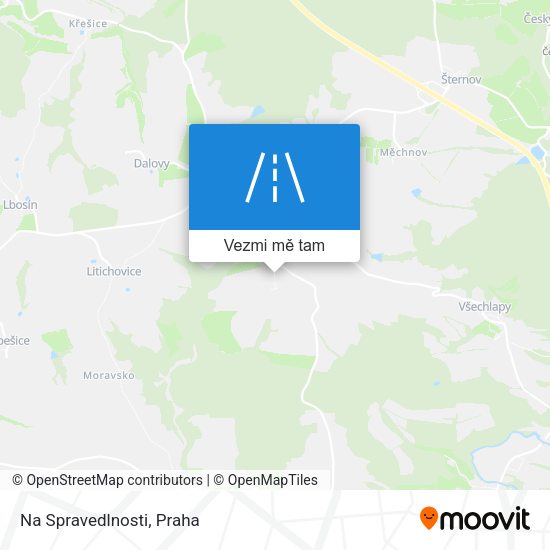 Na Spravedlnosti mapa