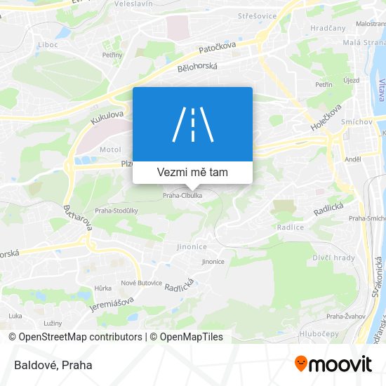 Baldové mapa