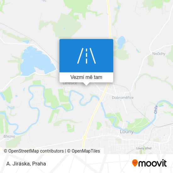 A. Jiráska mapa