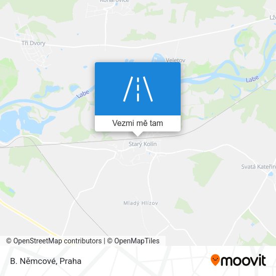 B. Němcové mapa