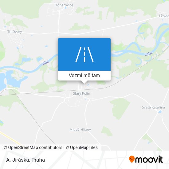 A. Jiráska mapa
