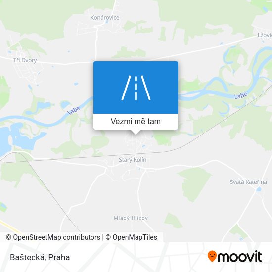 Baštecká mapa