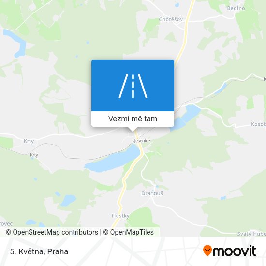 5. Května mapa