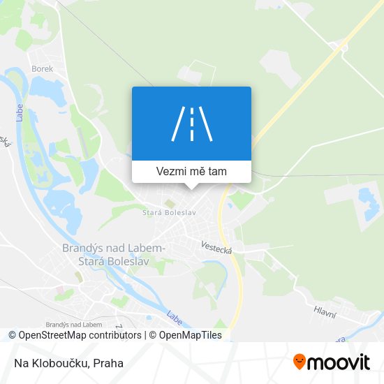 Na Kloboučku mapa