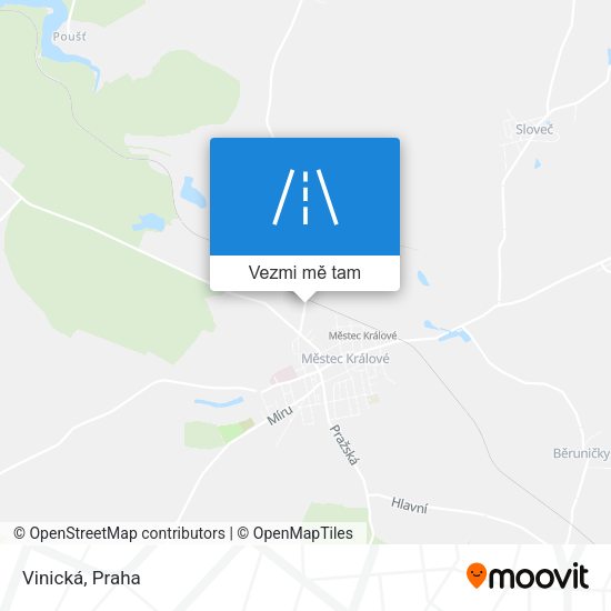 Vinická mapa