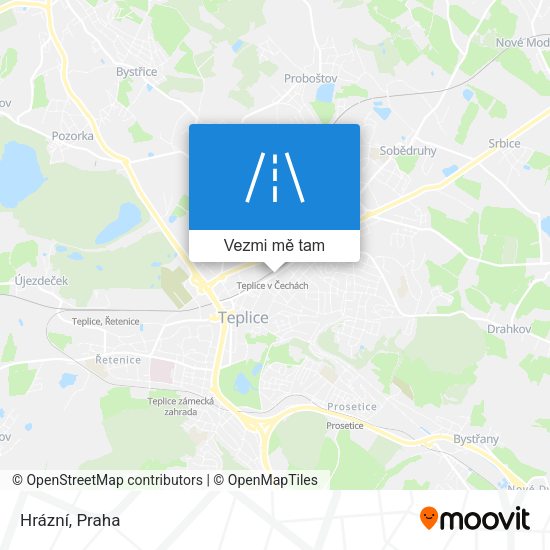 Hrázní mapa