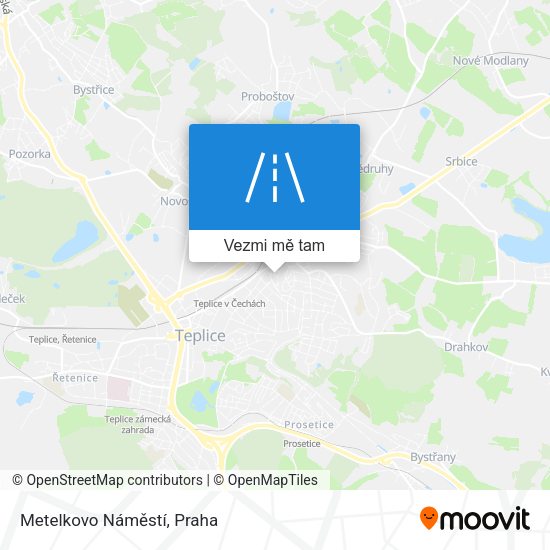 Metelkovo Náměstí mapa