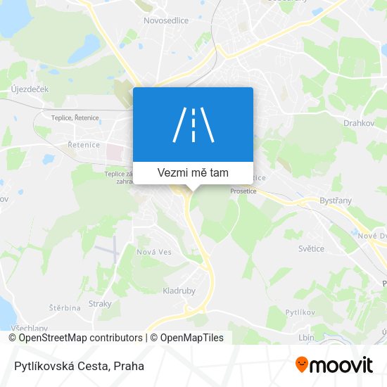 Pytlíkovská Cesta mapa