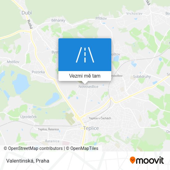 Valentinská mapa