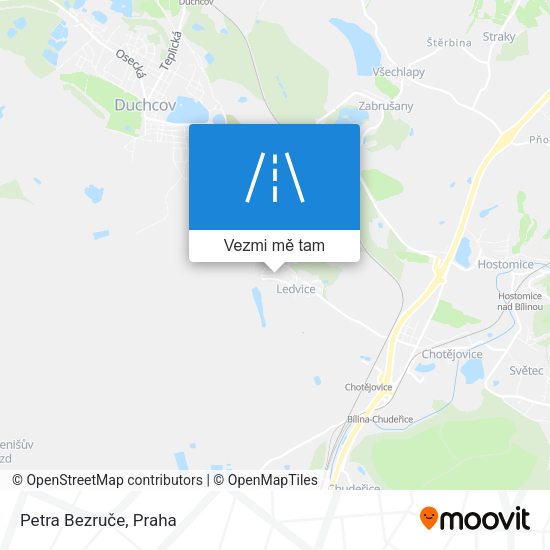 Petra Bezruče mapa