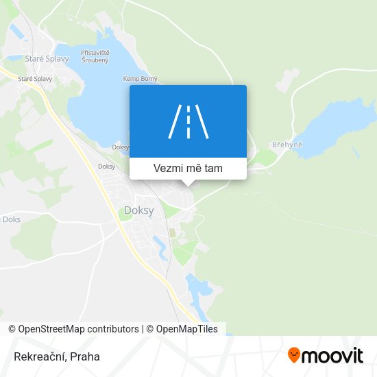 Rekreační mapa