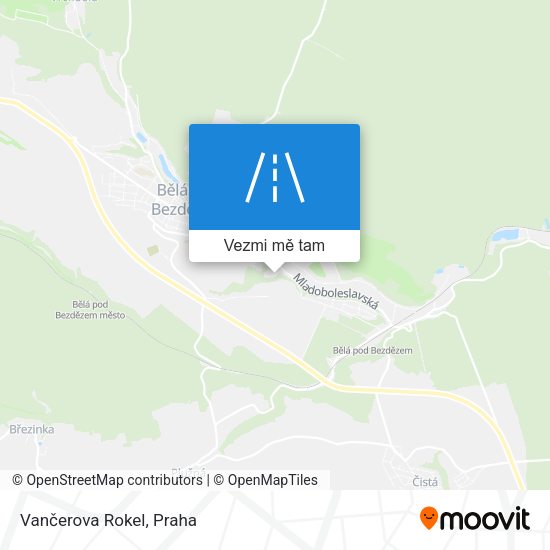 Vančerova Rokel mapa