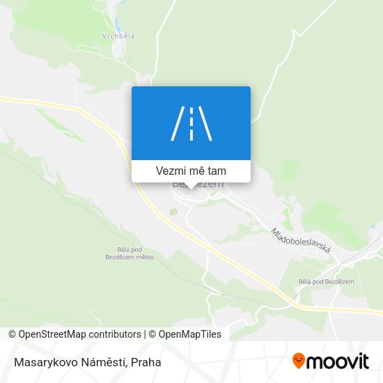 Masarykovo Náměstí mapa