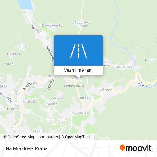 Na Merklově mapa