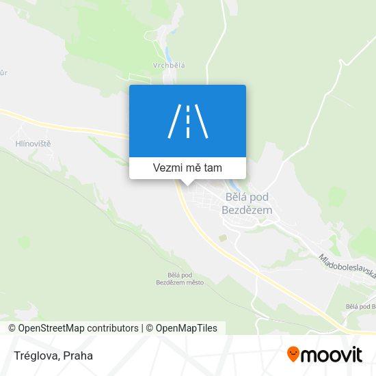 Tréglova mapa