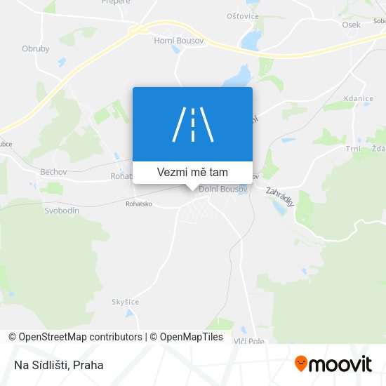 Na Sídlišti mapa