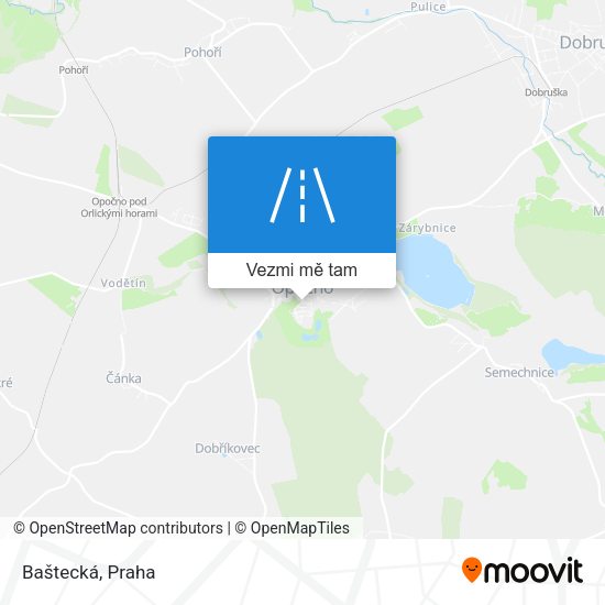 Baštecká mapa