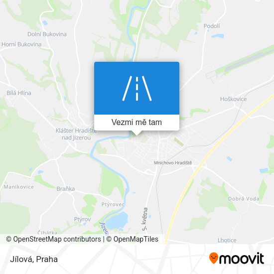 Jílová mapa