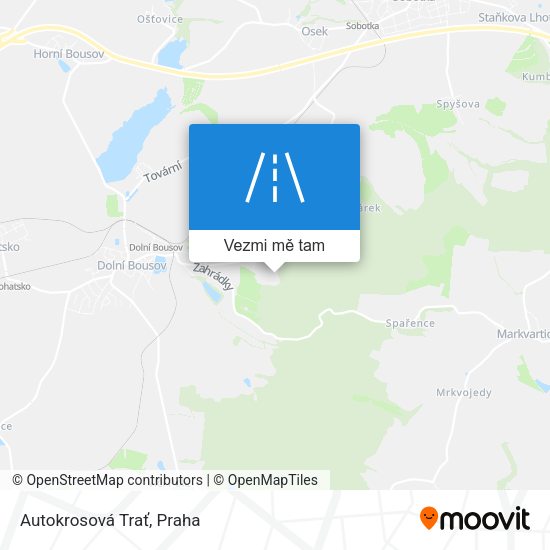 Autokrosová Trať mapa
