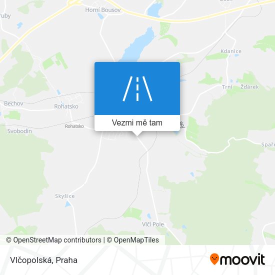 Vlčopolská mapa
