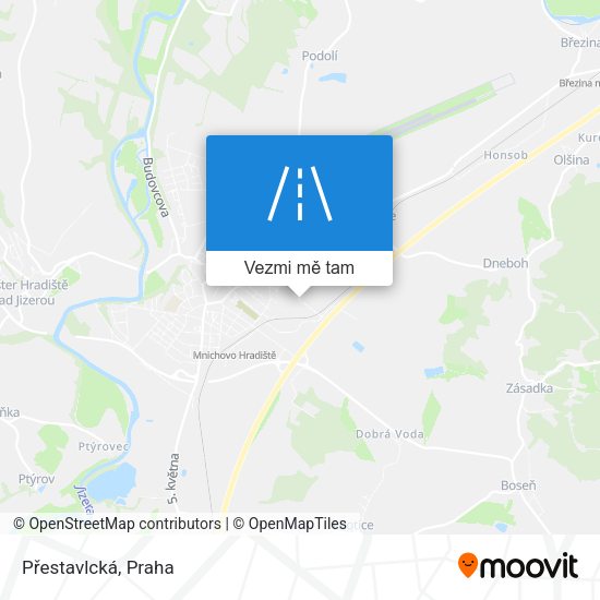 Přestavlcká mapa