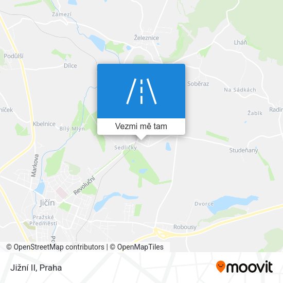 Jižní II mapa