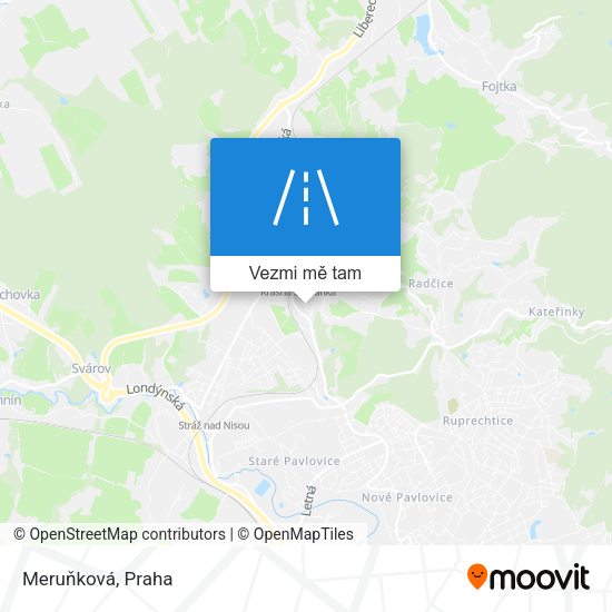Meruňková mapa