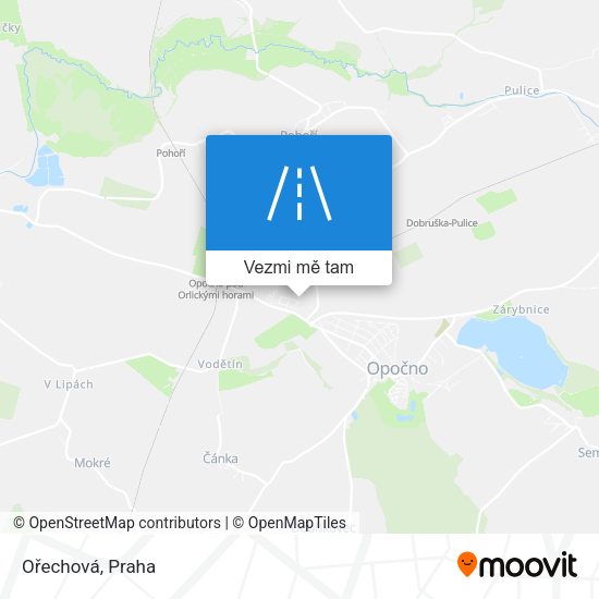 Ořechová mapa
