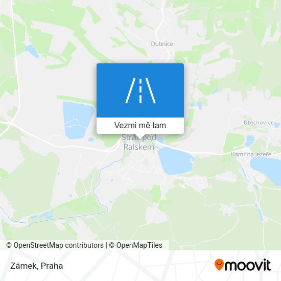 Zámek mapa
