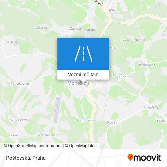 Poštovská mapa