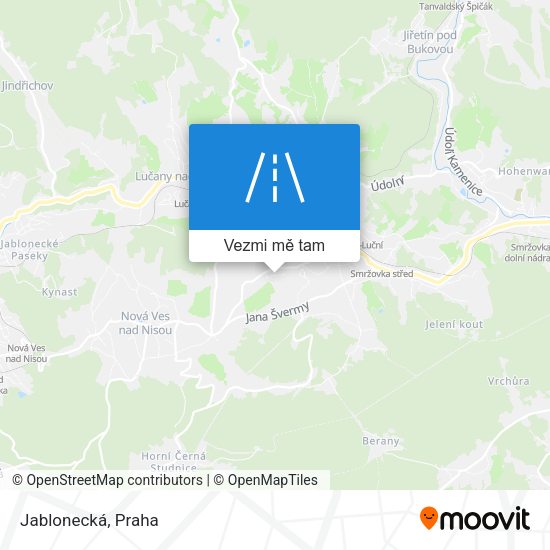 Jablonecká mapa