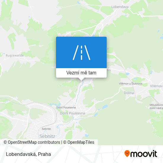 Lobendavská mapa