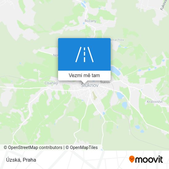 Úzská mapa