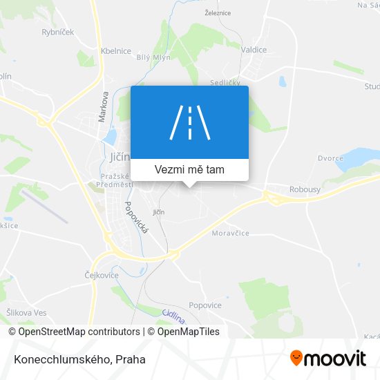 Konecchlumského mapa
