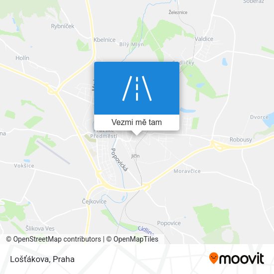 Lošťákova mapa