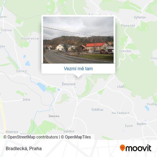 Bradlecká mapa