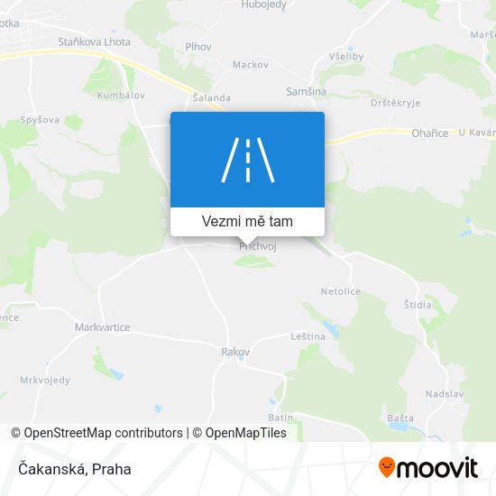 Čakanská mapa