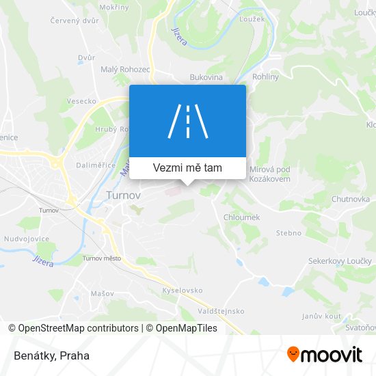 Benátky mapa