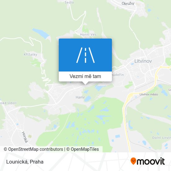 Lounická mapa